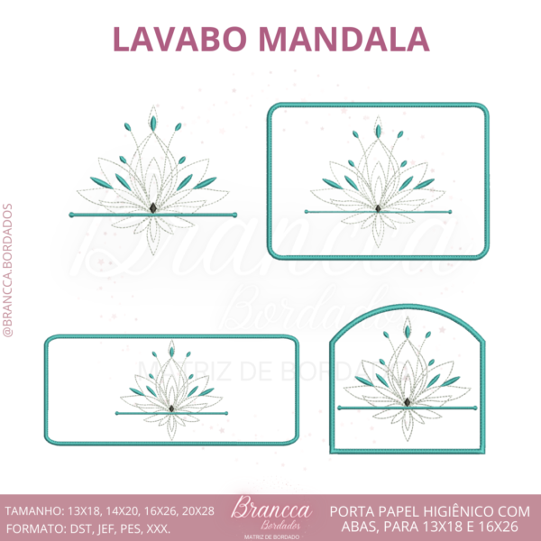PROJETO LAVABO MANDALA