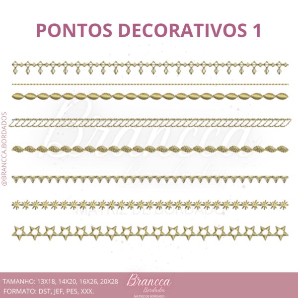 PONTOS DECORATIVOS