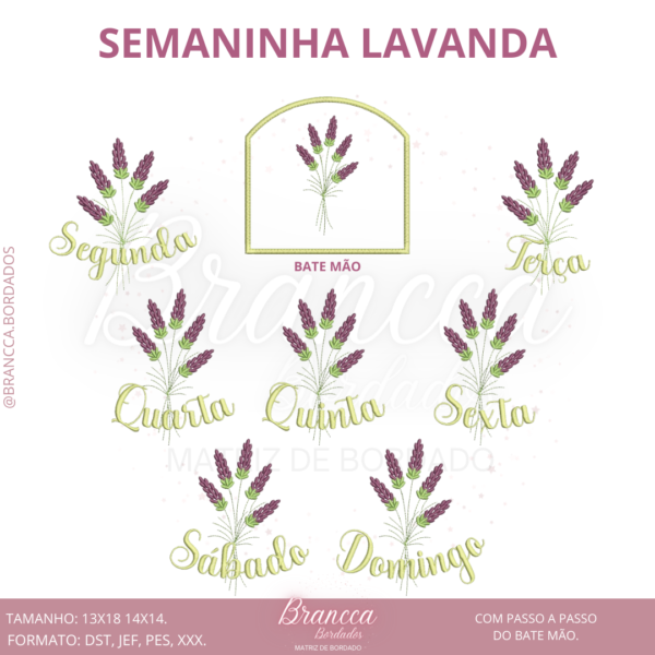 SEMANINHA LAVANDA