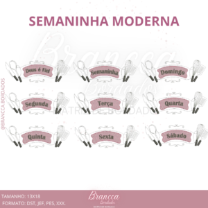 SEMANINHA MODERNA