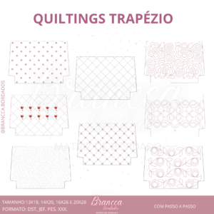 QUILTINGS NECESSAIRE TRAPEZIO