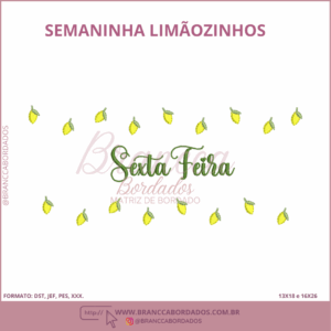 SEMANINHA LIMÃOZINHO