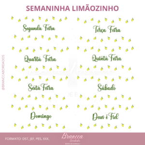SEMANINHA LIMÃOZINHO