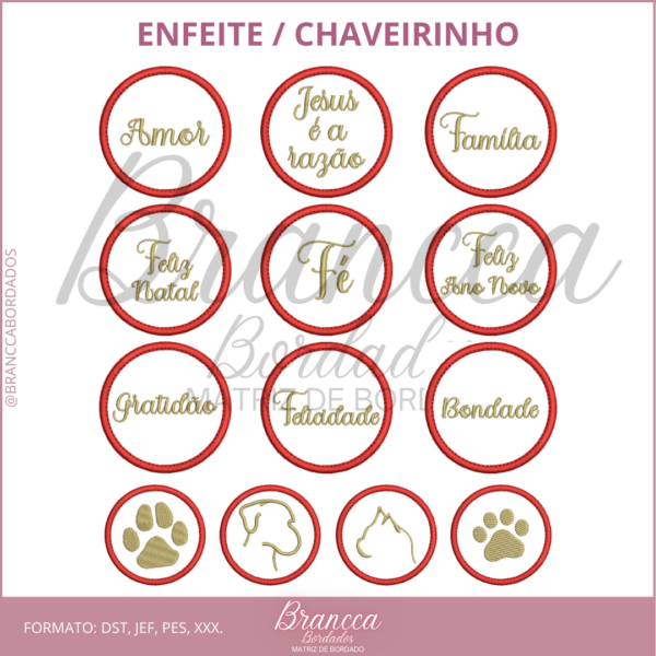 ENFEITES / CHAVEIROS