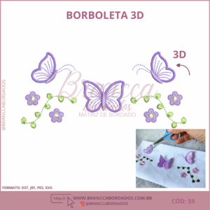 BORBOLETA 3D