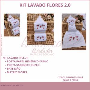 KIT LAVABO FLORES 2.0