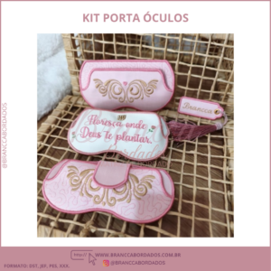 KIT 2 PORTA ÓCULOS